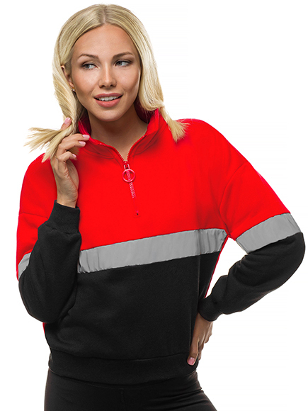 Kapuzenpullover Sweatshirt Langarmshirt Hoodie Unifarben Sport Damen OZONEE 2019