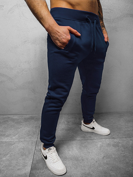 Modern Blue Nike Sweatpants -size xxl can fit xl - Depop
